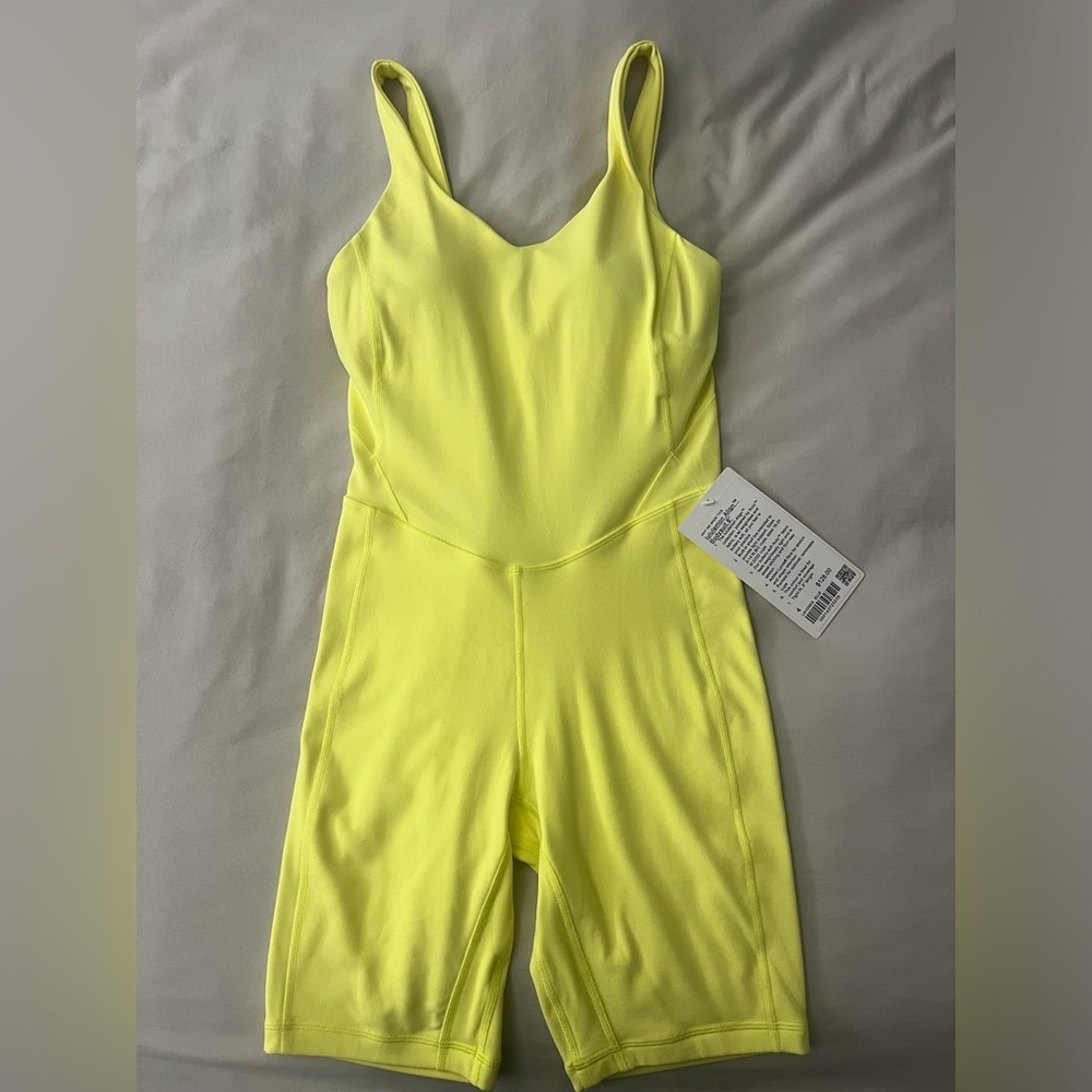 Lululemon Align Bodysuit 8” - Lime